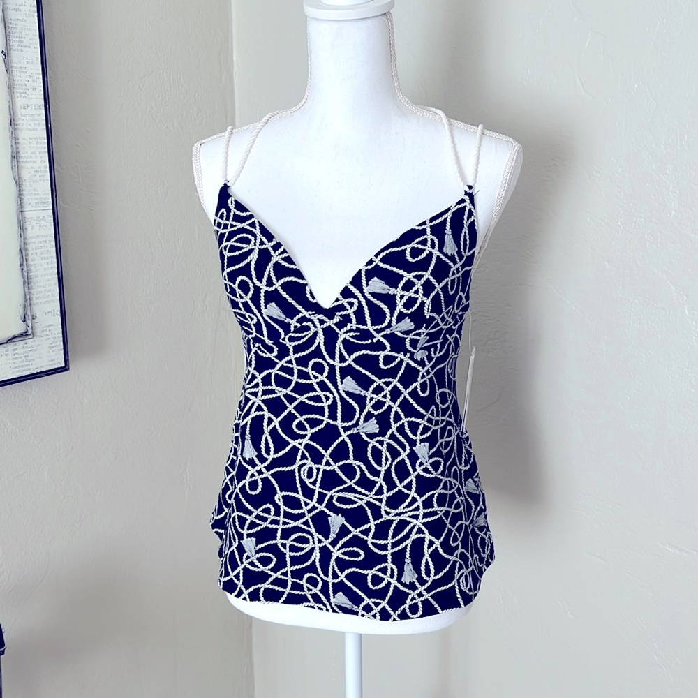 NWT Michael Kors Tankini Bathing Suit Top